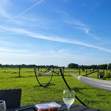 Bell-tent Rosa Met Uitzicht Lüks kamp alanı *