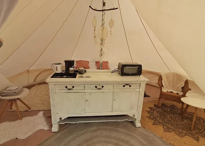 Lyxtält Glamping Tent Rosa